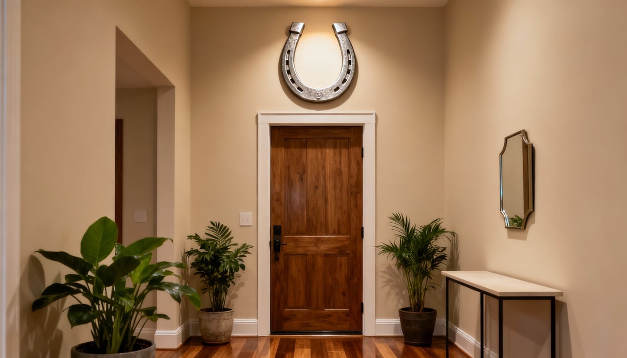 No Feng Shui, a localização da ferradura é determinante para seus efeitos