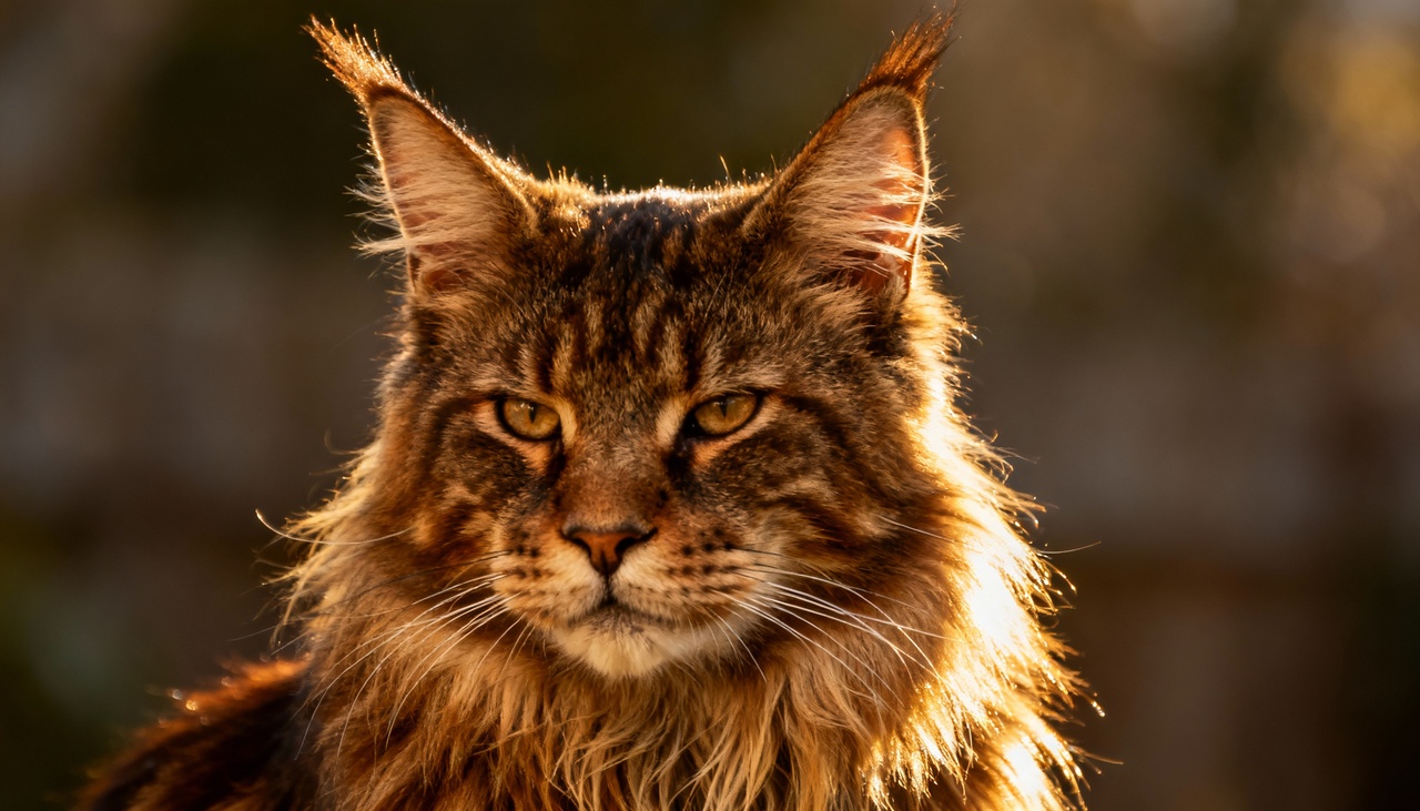 O Maine Coon é reconhecido por seu tamanho impressionante