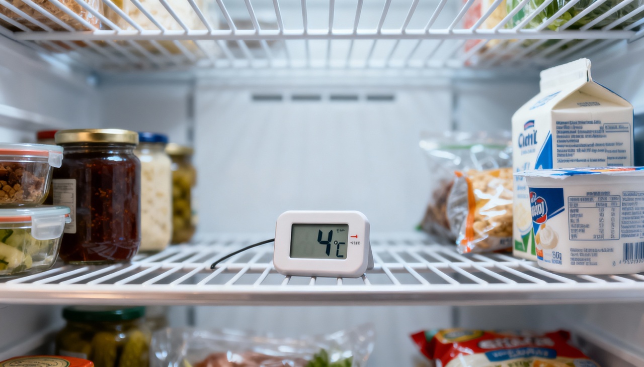 O seletor numerado de um a cinco ou sete representa a intensidade de funcionamento do compressor