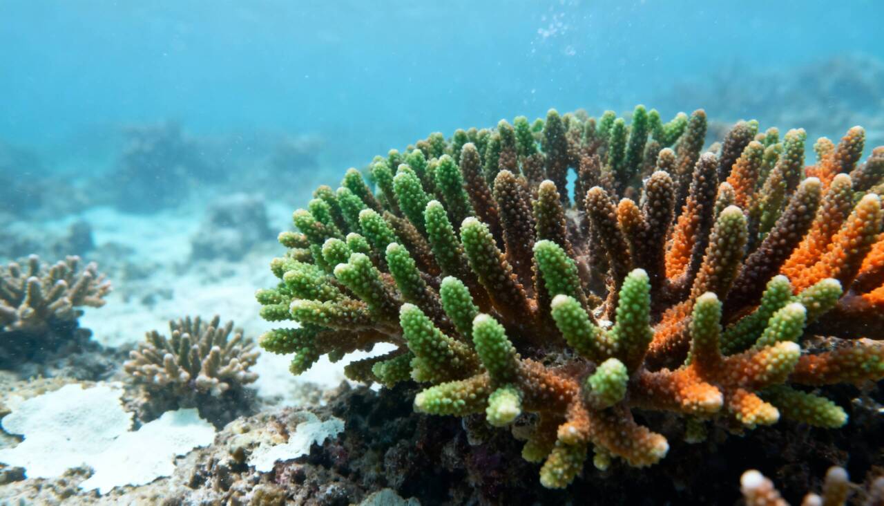 O coral descoberto impressiona por ser formado por um único organismo e não por uma colônia
