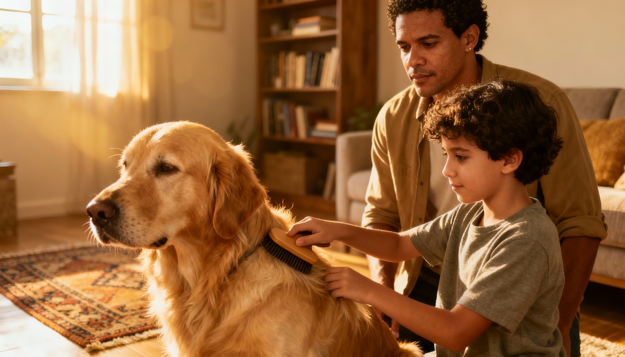 Muitos especialistas em comportamento animal classificam o Golden Retriever como um verdadeiro “cavalheiro”