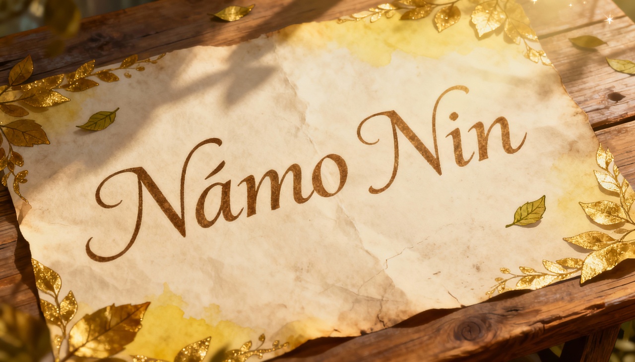 Inscrições delicadas e linhas curvas criam a sensação de um objeto antigo