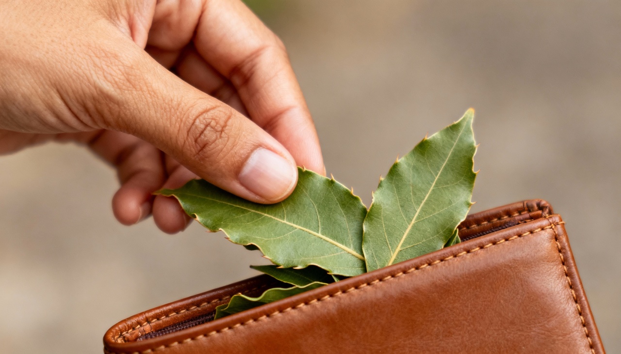 Preparar um amuleto com folhas de louro é simples e pode facilmente ser adaptado à sua rotina