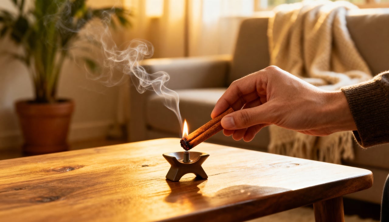 O uso de canela em pau para perfumar ambientes está relacionado a tradições antigas