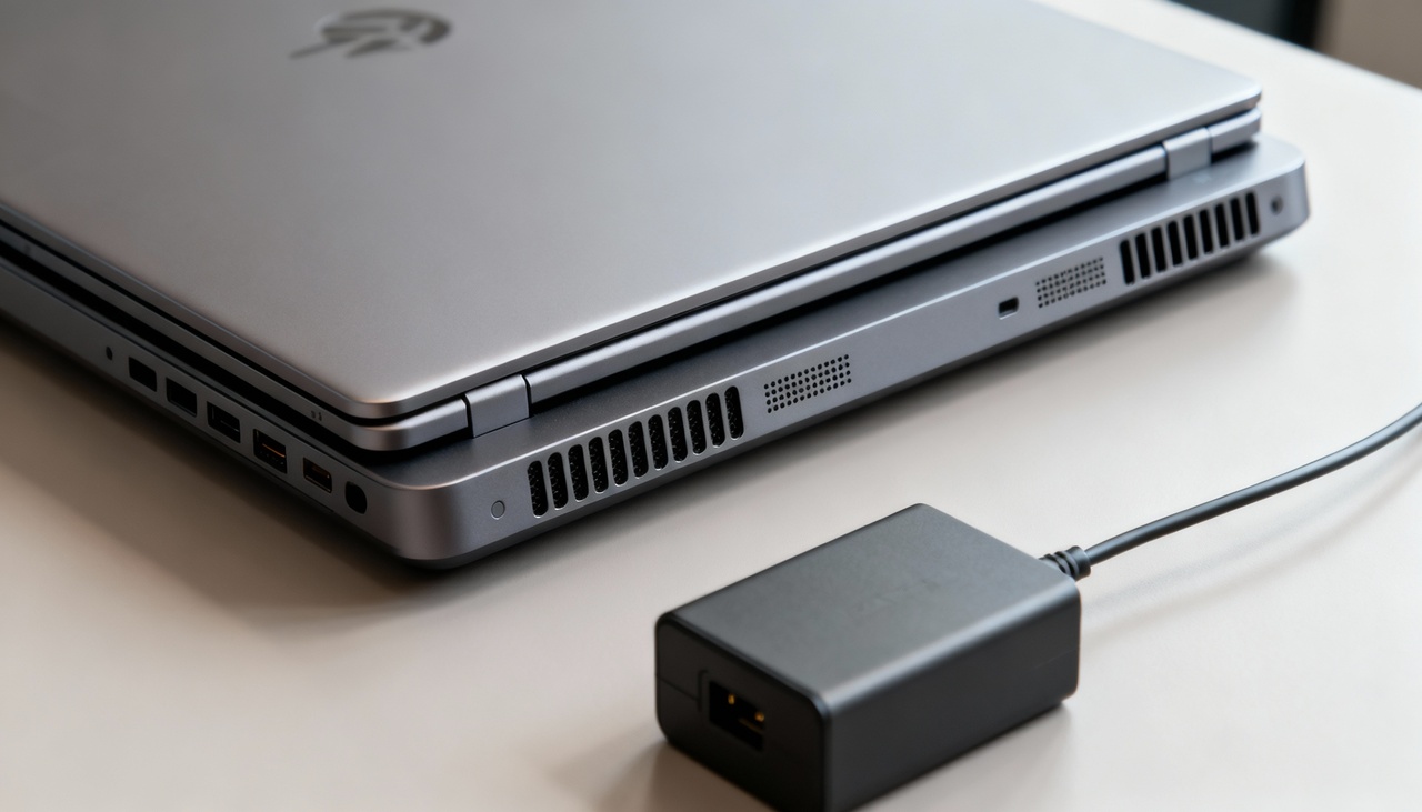 Determinados elementos eletrônicos, como capacitores e pequenas bobinas presentes dentro do notebook