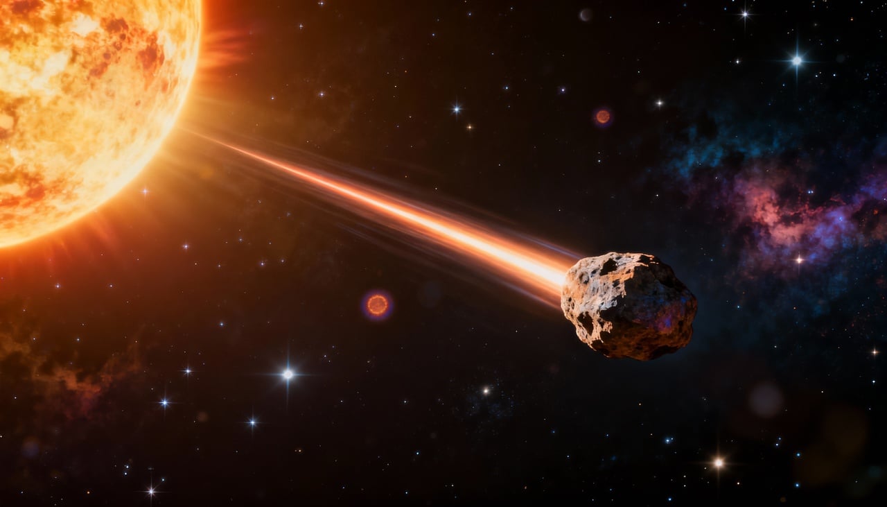 O 3I/ATLAS se destaca entre os cometas conhecidos devido à sua órbita hiperbólica