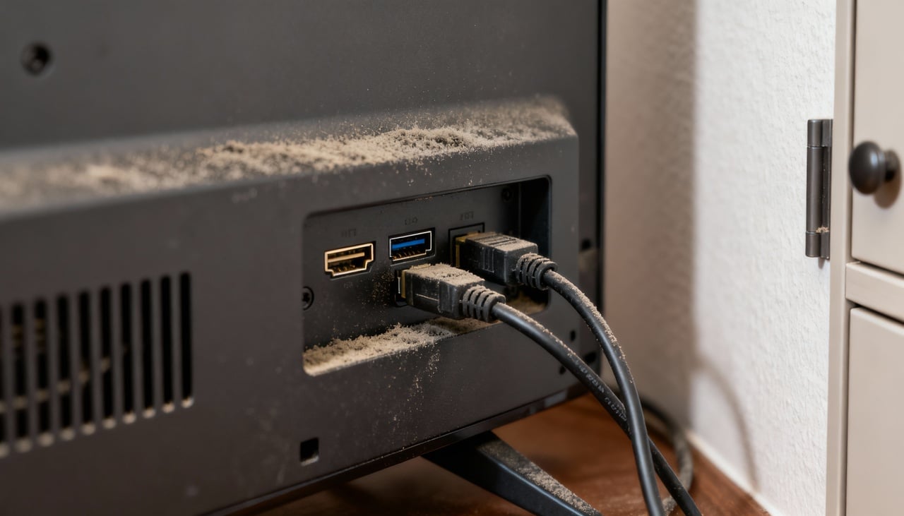 Energia elétrica instável, tomadas danificadas ou cabos mal encaixados são motivos frequentes para desligamentos súbitos em televisores