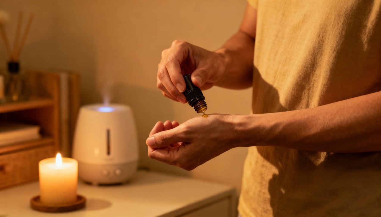 Dentre as alternativas naturais, o óleo de lavanda permanece como o mais citado em estudos e meta-análises sobre qualidade do sono e relaxamento