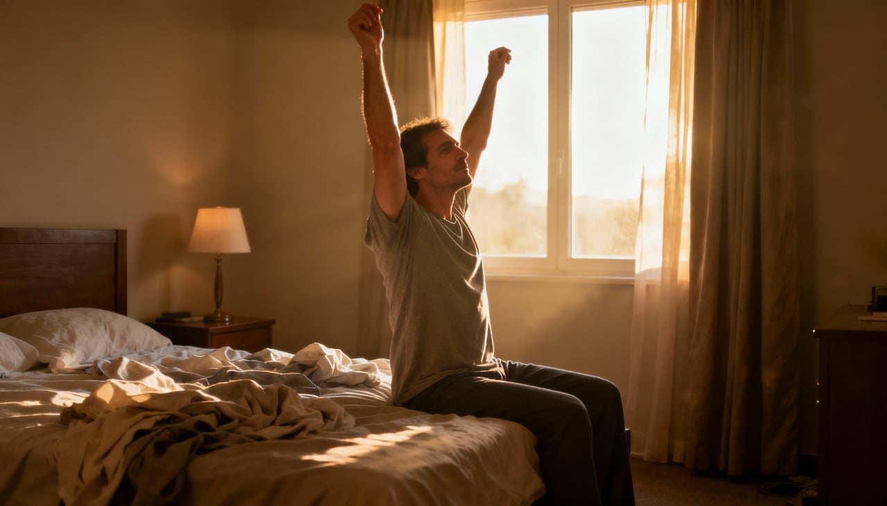 Durante o sono, os músculos passam horas em relaxamento, o que aumenta a rigidez ao despertar