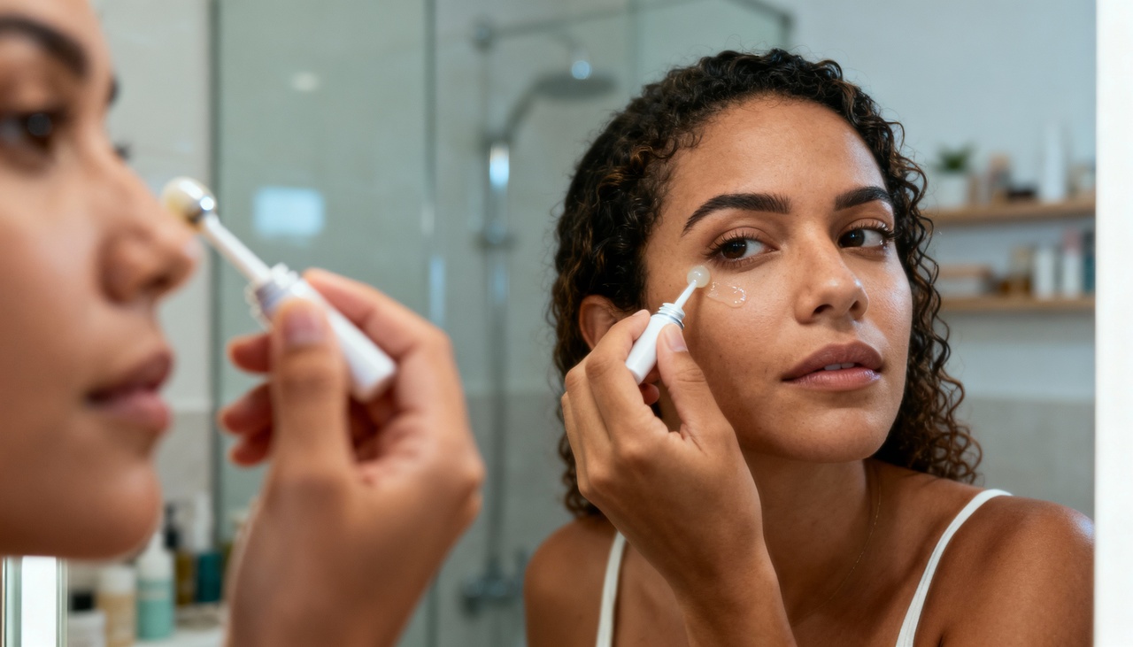 Pequenas ações diárias podem revitalizar a região dos olhos sem exigir muito tempo