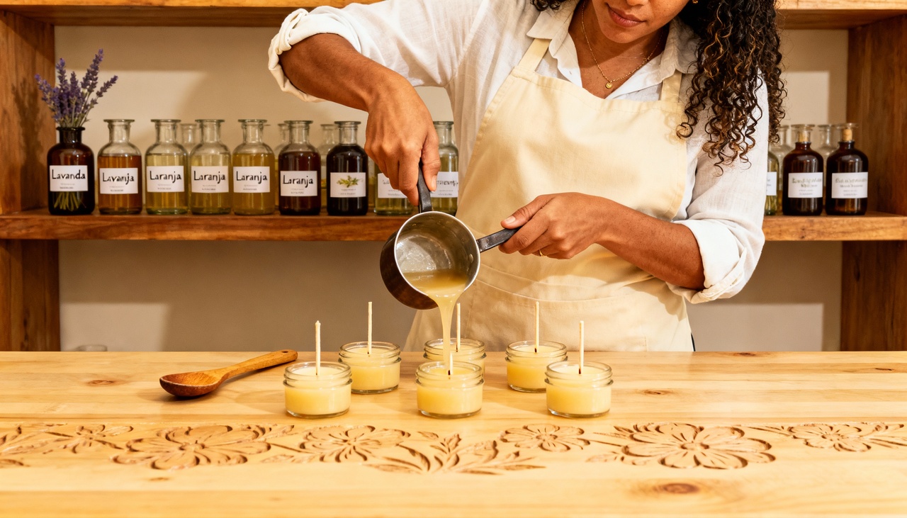 A escolha de fragrâncias adequadas ajuda a transmitir sensações ligadas a cada figura