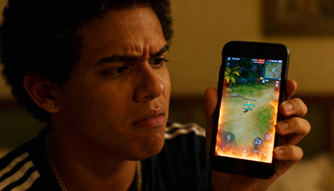 Quando o celular é submetido a temperaturas ambientais elevadas, o calor interno aumenta devido ao uso, elevando o risco de superaquecimento dos componentes eletrônicos