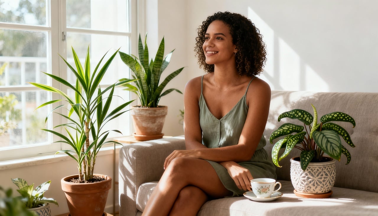 Certas plantas vão muito além da estética e ajudam a melhorar a qualidade do ar dentro de casa
