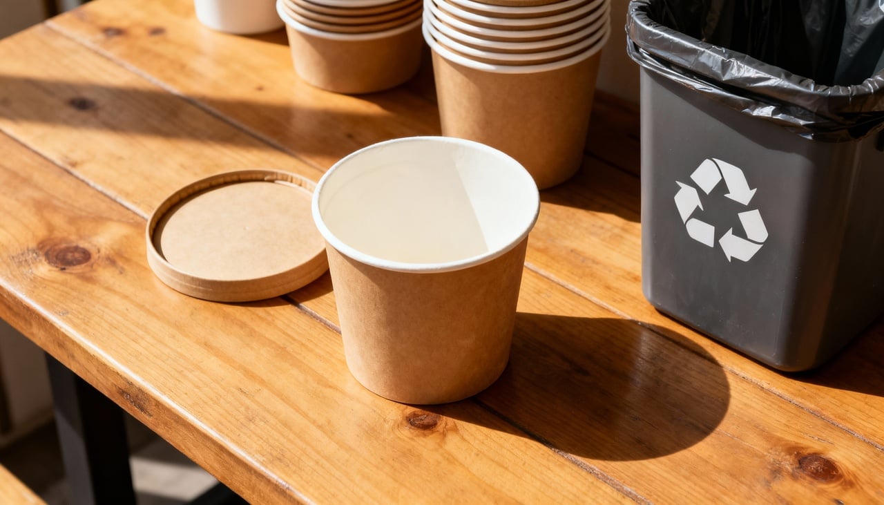 Reutilizar potes plásticos diminui a quantidade de resíduos descartados