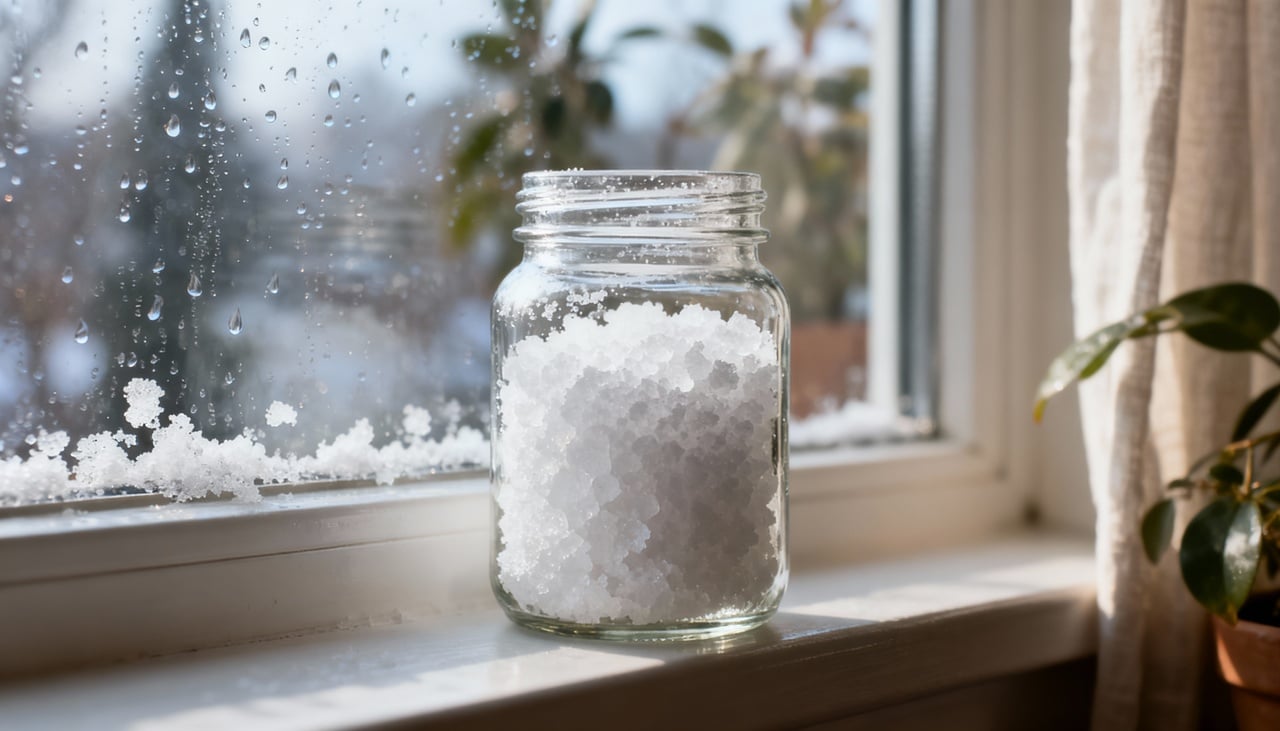 Preparar um desumidificador natural com sal é simples e pode ser realizado em poucos minutos