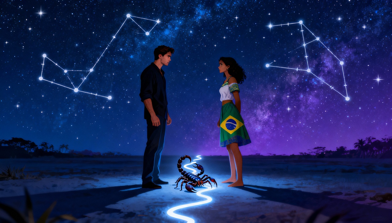 O início de uma relação com Escorpião costuma ser mais intenso e desafiador devido à energia emocional do signo