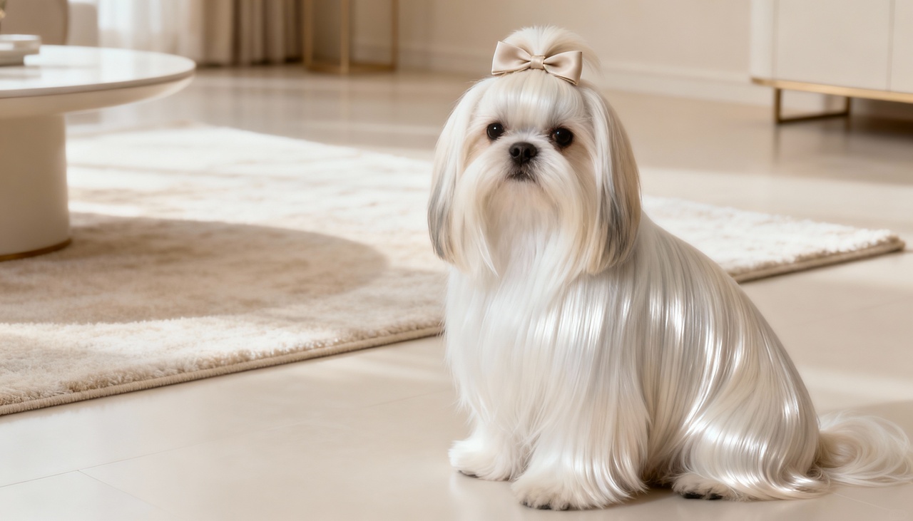 O Shih Tzu se destaca entre cães de pequeno porte por traços muito particulares