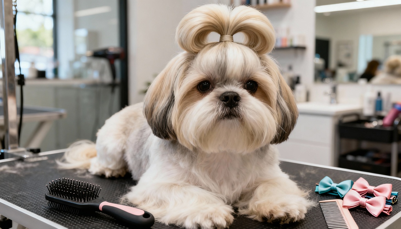 O Shih Tzu se destaca entre cães de pequeno porte por traços muito particulares