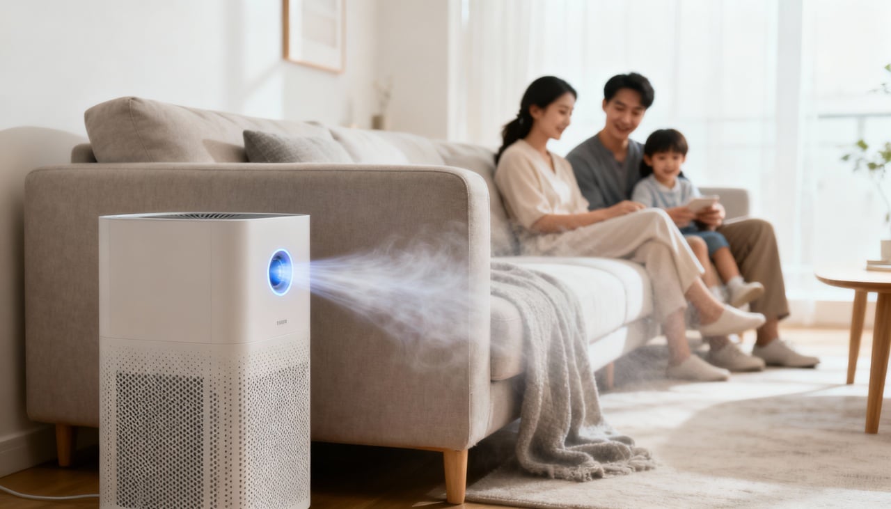 Purificadores de ar têm como função principal reter partículas e poluentes presentes em ambientes fechados