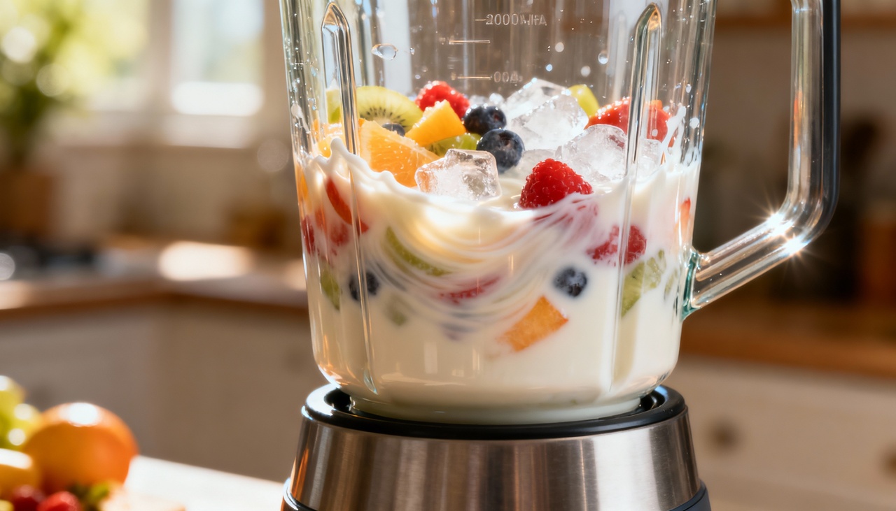Liquidificadores de maior potência são capazes de quebrar ingredientes mais densos e processar partículas maiores