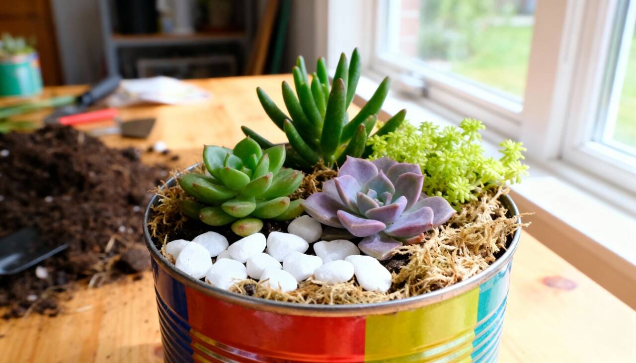 Seguir um roteiro prático facilita a criação de um mini jardim funcional e esteticamente agradável