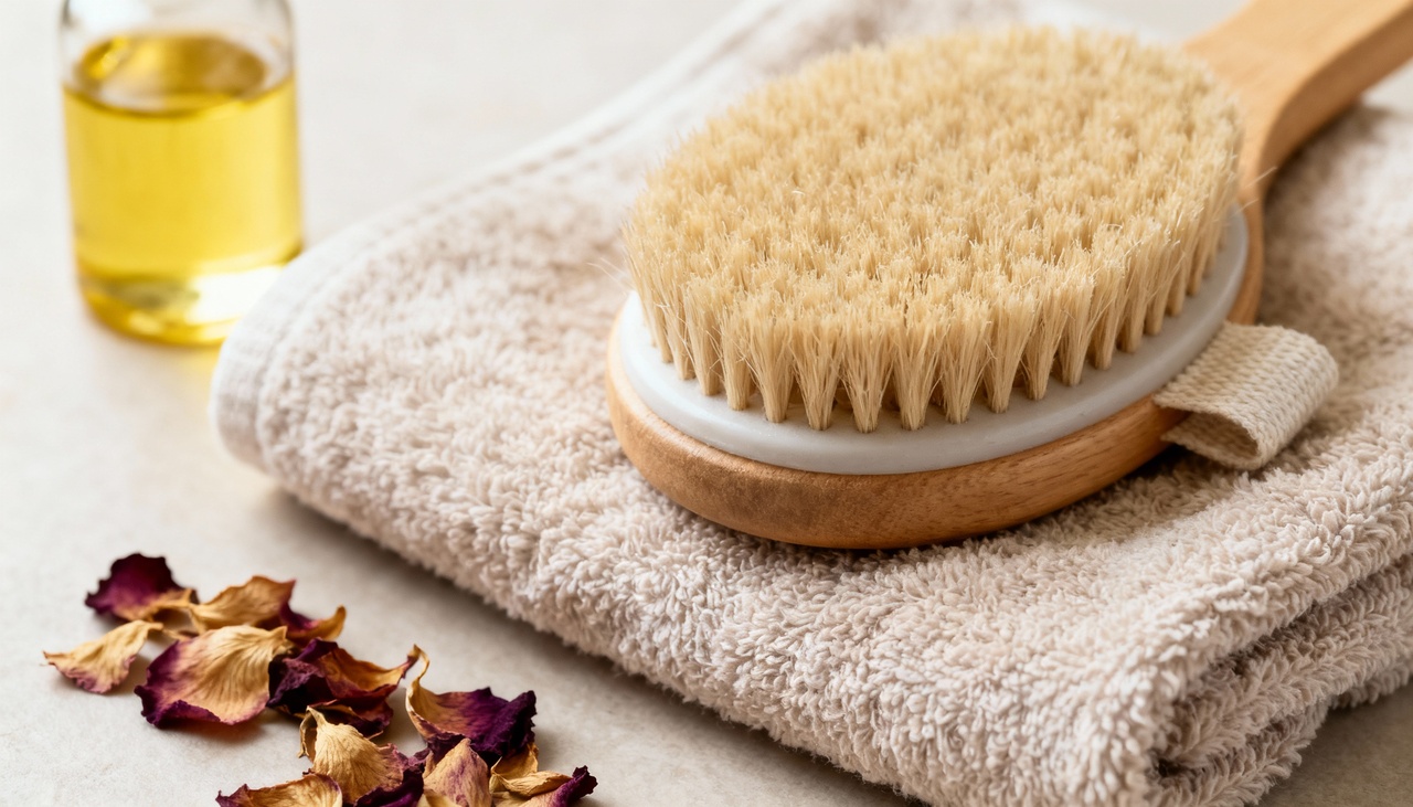 O estímulo físico das cerdas durante a escovação a seco favorece a circulação sanguínea superficial