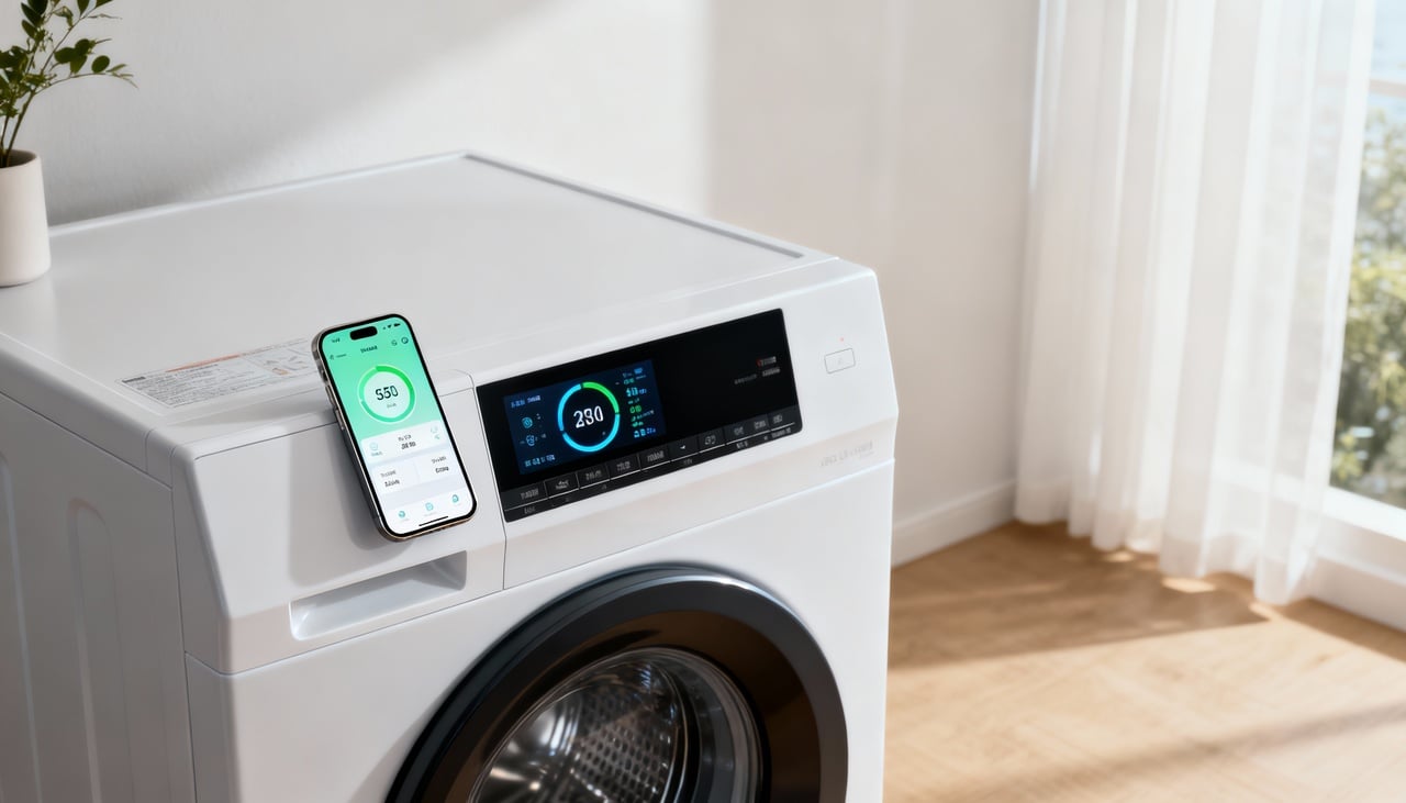 O conceito de lavar roupas de forma automática começou no fim do século XIX,