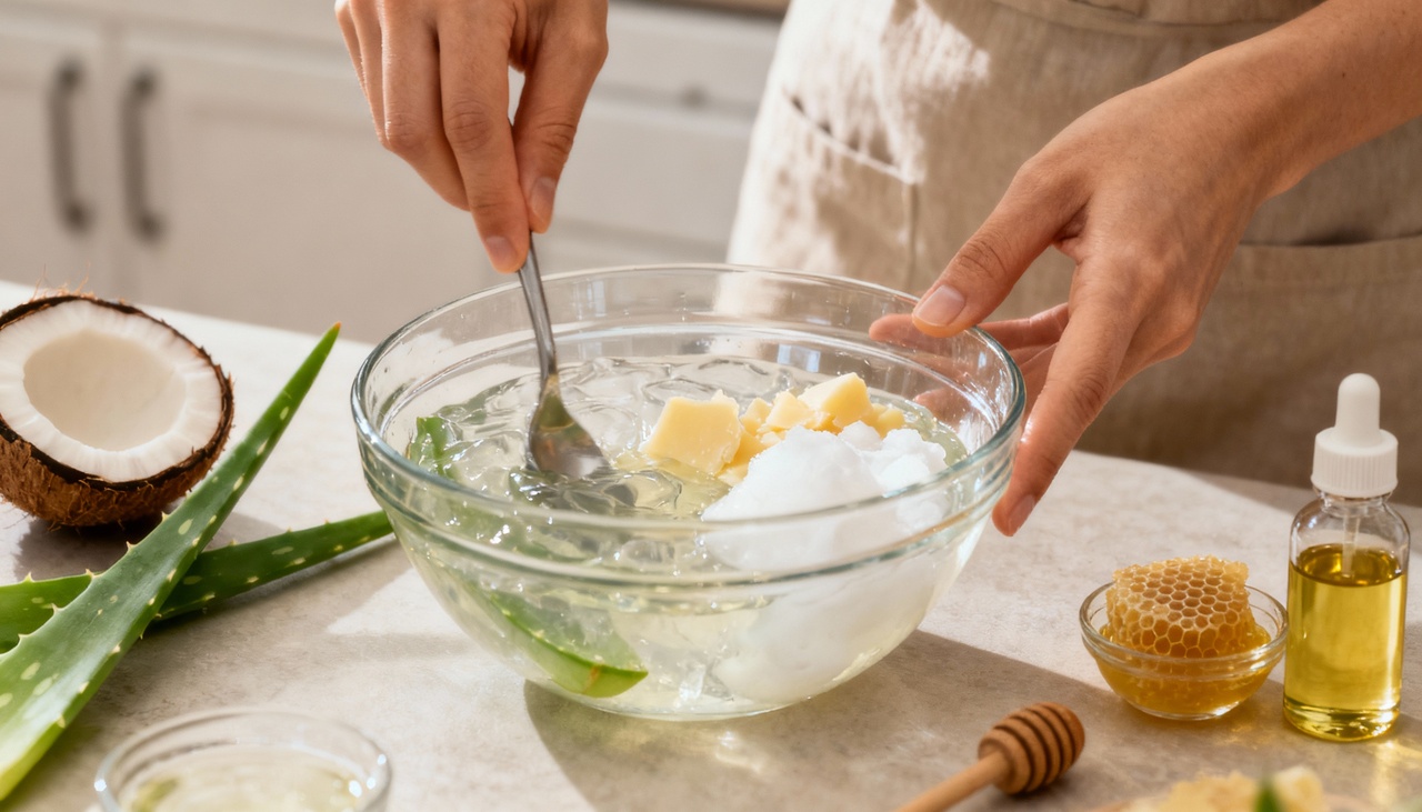 O aloe vera é reconhecido por sua ação cicatrizante e por estimular a regeneração dos tecidos cutâneos