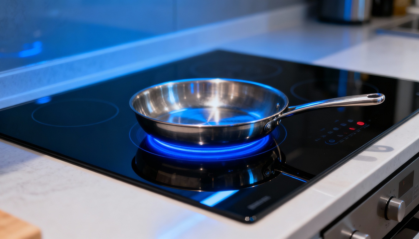 O aquecimento por indução elétrica utiliza campos magnéticos alternados capazes de gerar correntes elétricas internas nos materiais metálicos