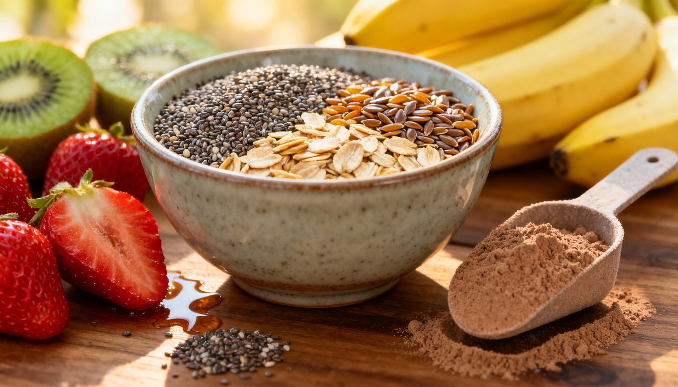 Os shakes feitos com frutas facilitam a reposição de energia e contribuem para a hidratação ao reunir carboidratos, minerais e compostos bioativos