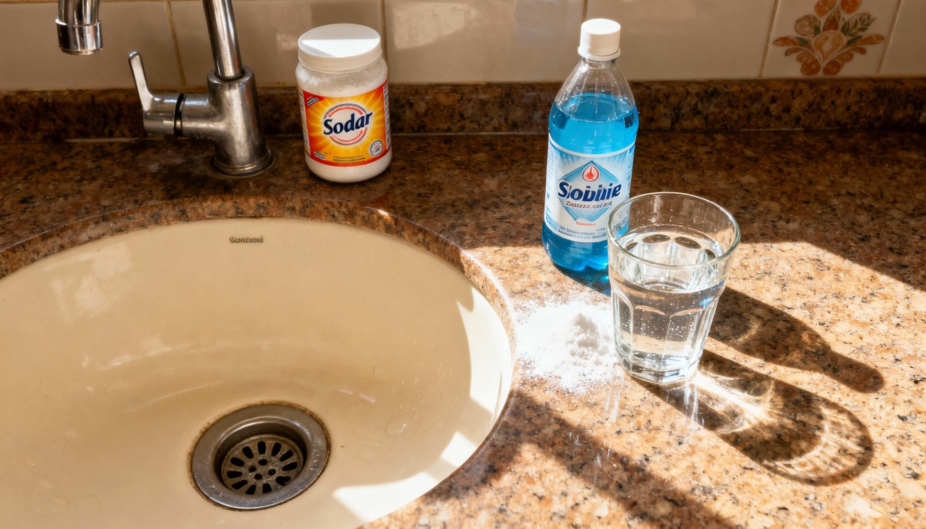 A combinação de ingredientes cotidianos promove mudanças físico-químicas nos resíduos acumulados