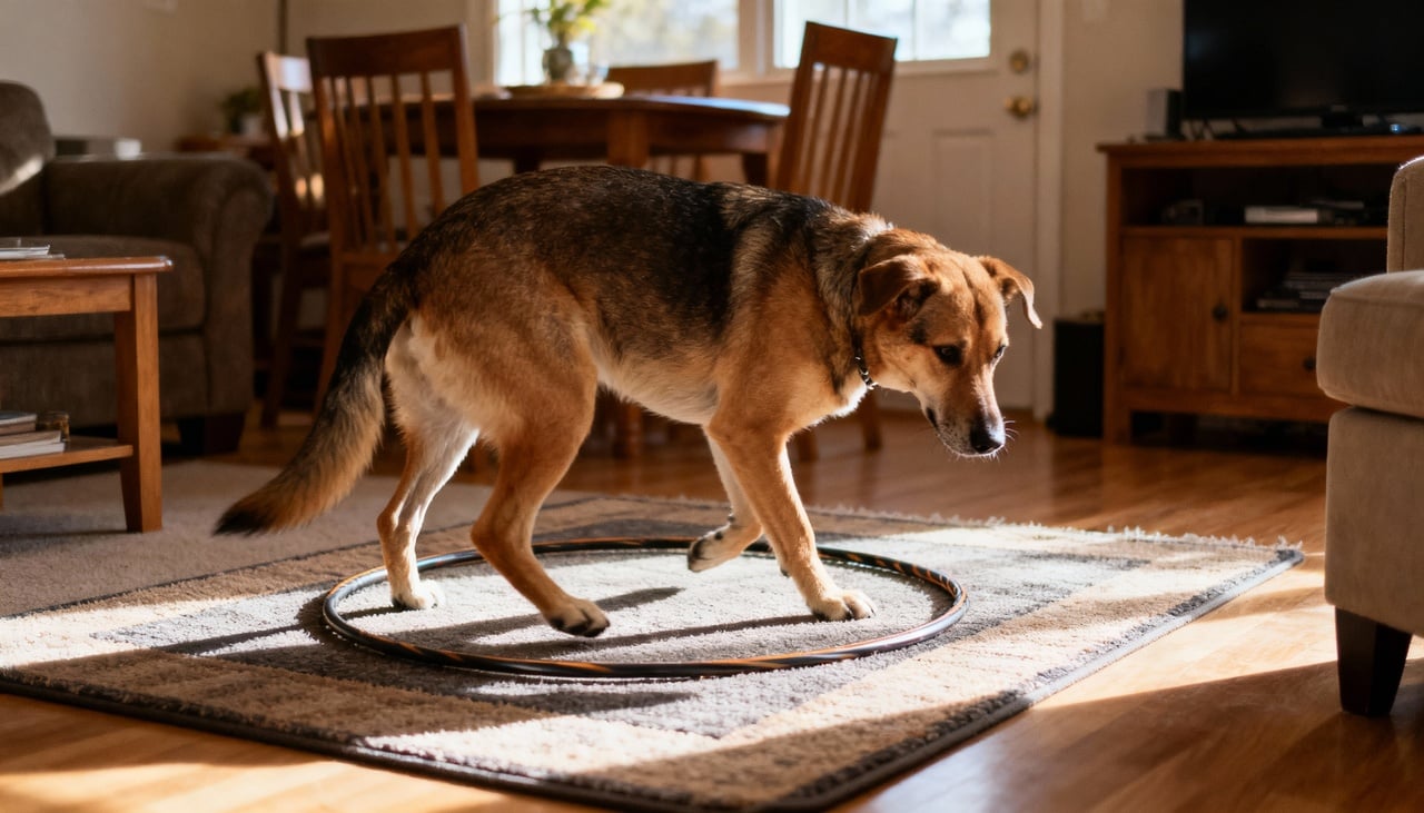 O movimento de girar antes de deitar tem origens no comportamento dos ancestrais selvagens dos cães