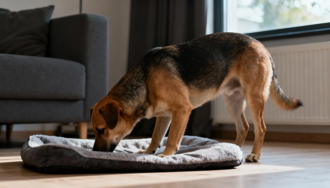 O movimento de girar antes de deitar tem origens no comportamento dos ancestrais selvagens dos cães