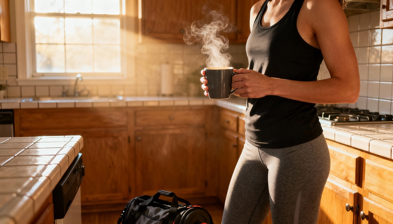 A ingestão de café antes da prática esportiva pode aumentar o estado de alerta