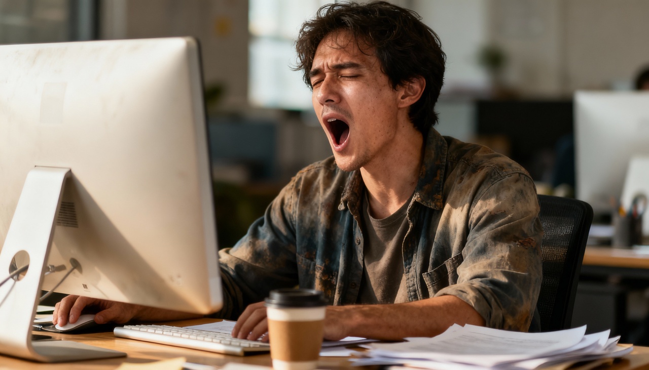 O bocejo é um reflexo natural que envolve inspirar de maneira profunda e abrir a boca,