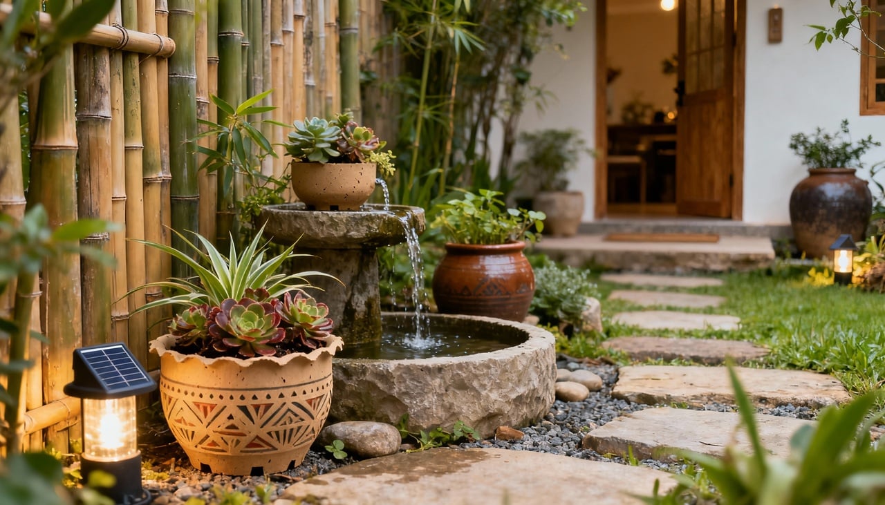 A decoração de terraços e jardins neste ano mantém o compromisso com a sustentabilidade e a busca por inspiração inovadora