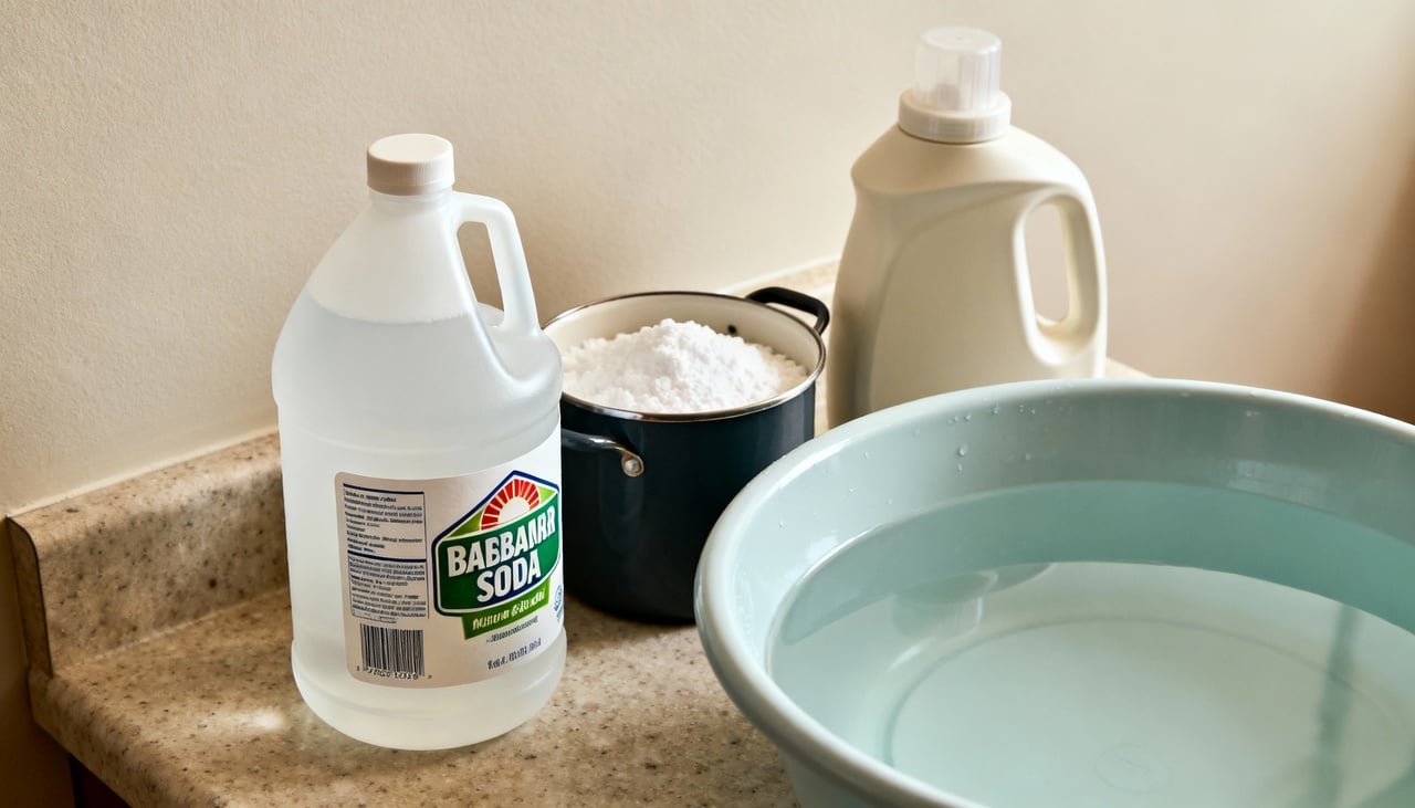 Questões econômicas e ambientais incentivam o uso de alternativas domésticas para a limpeza de tecidos brancos