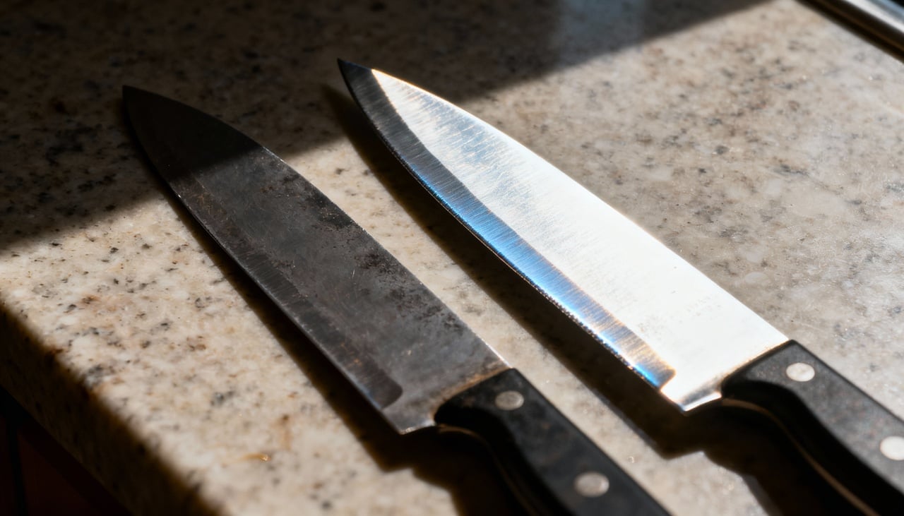 Cuidar do corte das facas não exige equipamentos complexos ou caros