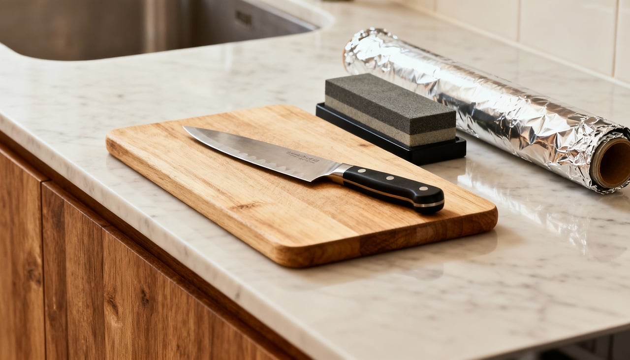 Cuidar do corte das facas não exige equipamentos complexos ou caros