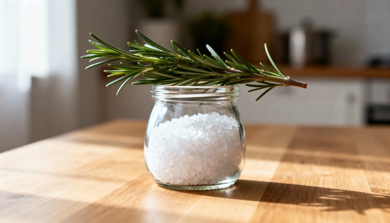 Ao liberar o aroma do alecrim e equilibrar as energias, a mistura proporciona uma experiência sensorial única