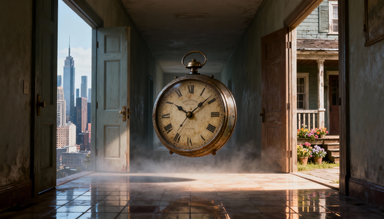 O desejo de mudar o presente ou escapar de situações desconfortáveis geralmente desencadeia sonhos de viagem no tempo