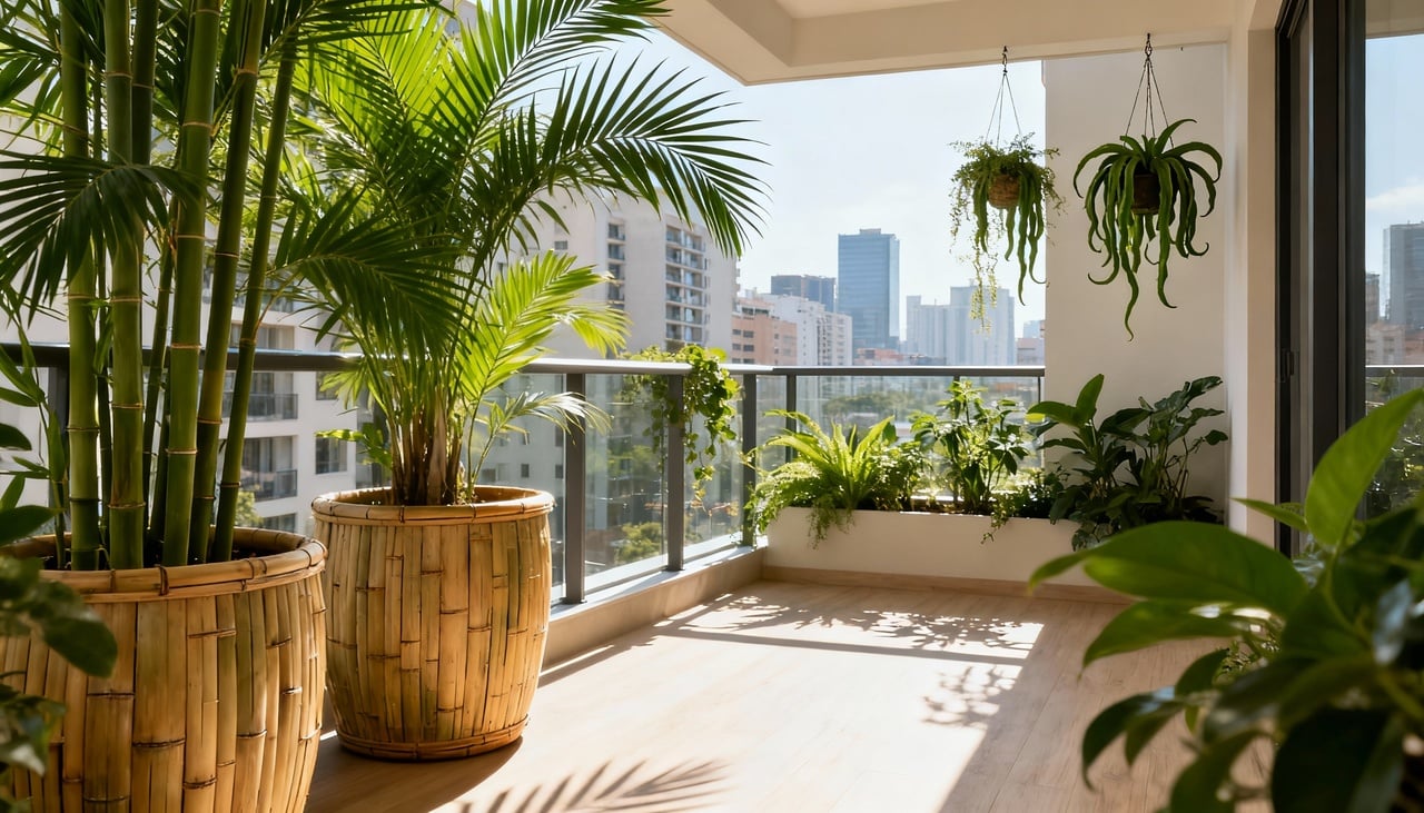 A presença de plantas, tanto em áreas internas quanto externas, desempenha múltiplas funções no resfriamento do ambiente.