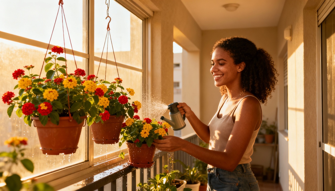 A planta “lantana” se sobressai ao descrever esta espécie perene surpreendentemente versátil