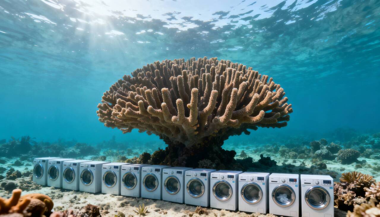 O coral descoberto impressiona por ser formado por um único organismo e não por uma colônia