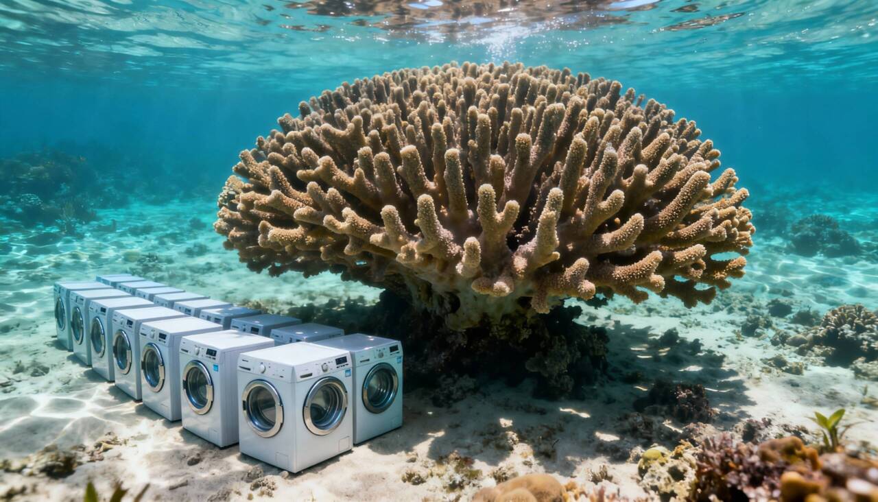 O coral descoberto impressiona por ser formado por um único organismo e não por uma colônia