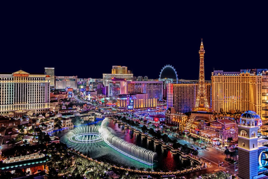 Las Vegas,a rainha de luzes e espetáculos