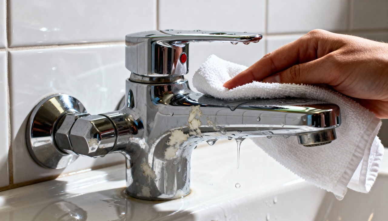 Entre as soluções caseiras mais populares, o vinagre branco se destaca por seu efeito desincrustante.