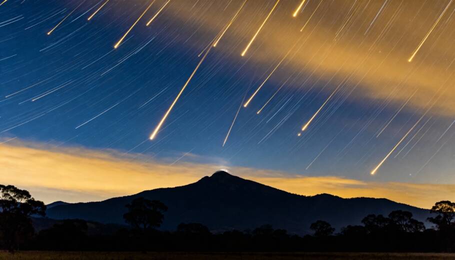 Chuva de meteoros ligada ao Cometa Halley atinge seu pico entre os dias 5 e 6 de maio