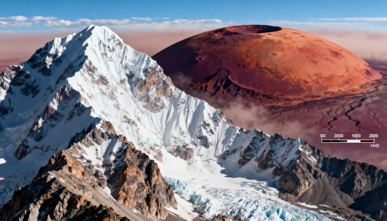 Além da pressão interna causada pelo peso das rochas, fatores externos desempenham um papel essencial na limitação da altura das montanhas