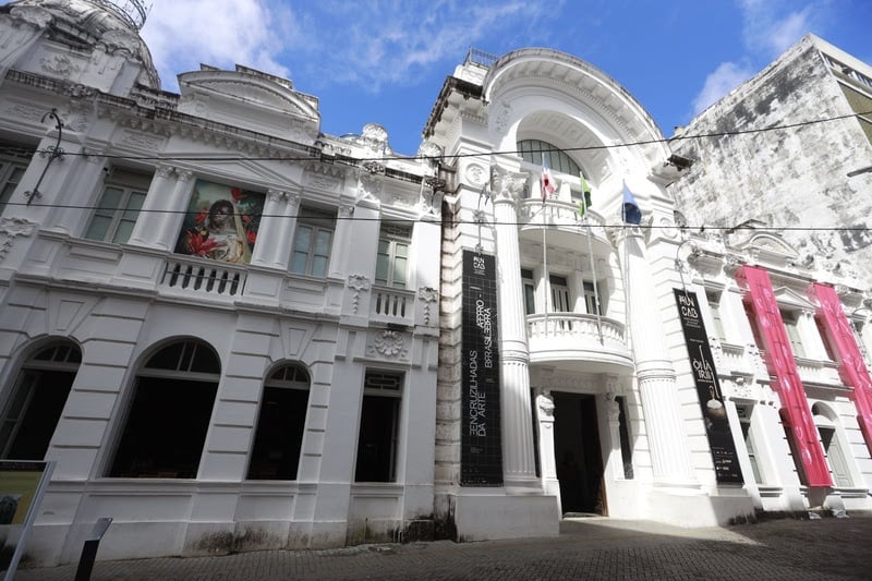 Fachada do Museu Afro-Brasileiro